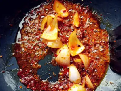 Make Spicy back to the lamb step 1