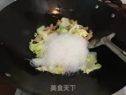 Make Cabbage fan step 4