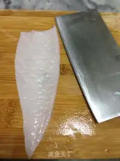 Make The squid fired Dutch beans step 1