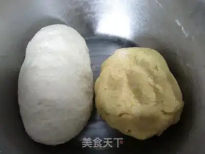 Make Salted egg yellow cookies step 4