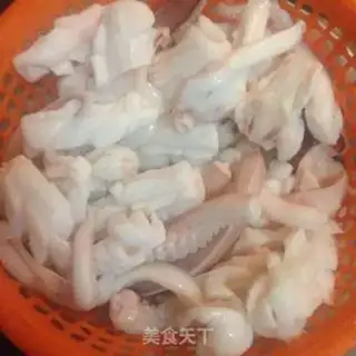 Make The squid fired Dutch beans step 4
