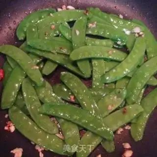 Make The squid fired Dutch beans step 6