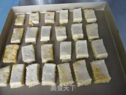 Make Salted egg yellow cookies step 11