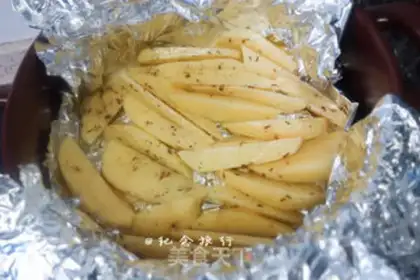 Make Potato snack step 0