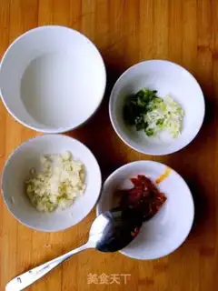 Make Garlic tofu step 1