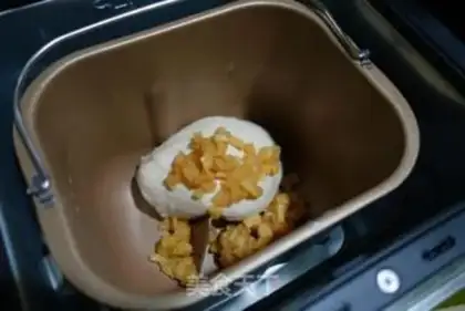 Make Apple cheese bag step 2