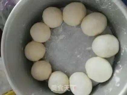 Make Milk sesame sacks step 5