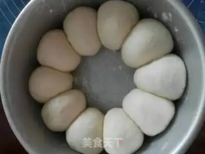 Make Milk sesame sacks step 6
