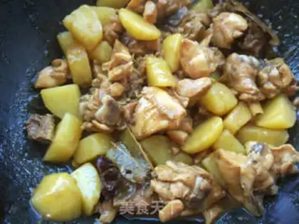 Make Homemade potato chicken step 7