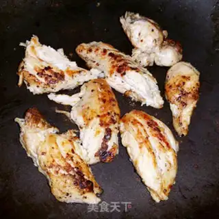 Make Chicken Spring Roll step 2