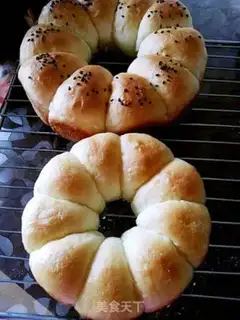 Make Milk sesame sacks step 10