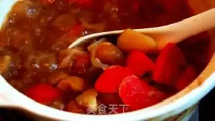 Make Potato chestnut beef step 5