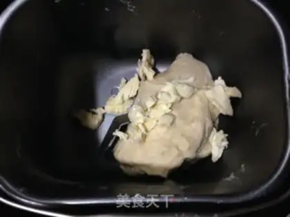 Make Black sesame toast step 1