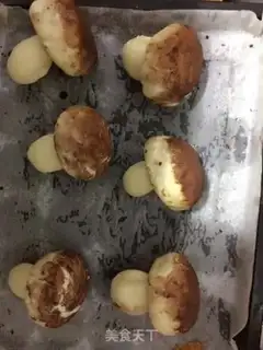 Make Milky mushroom bread step 9