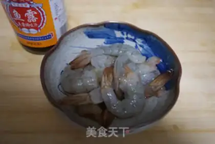 Make Cheese-tailed shrimp step 2