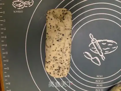 Make Black sesame toast step 6