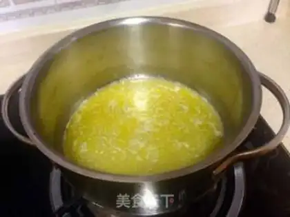 Make Bean box cake step 2