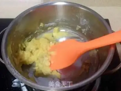 Make Bean box cake step 3