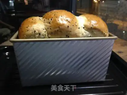 Make Black sesame toast step 10