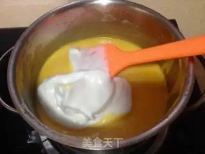 Make Bean box cake step 8