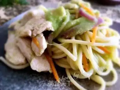 Make Butter chicken pasta step 7