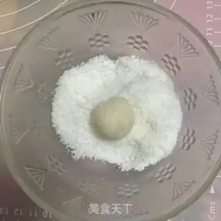 Make Protein coconut ball step 5