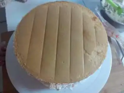 Make Olio Mango cream cake step 12