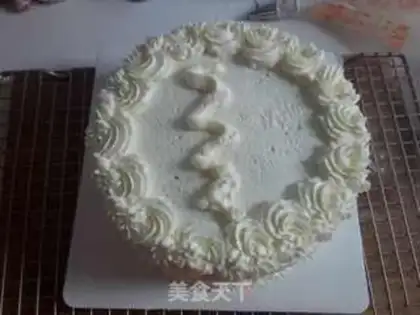 Make Olio Mango cream cake step 13