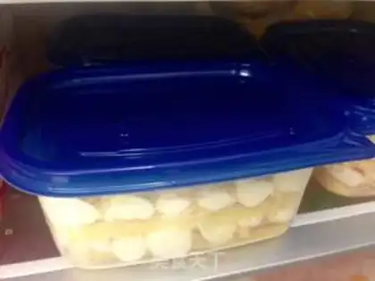 Make Bean box cake step 26