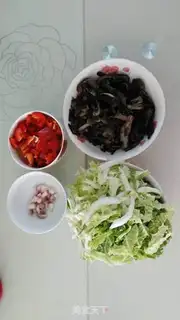 Make Mushroom cabbage step 2