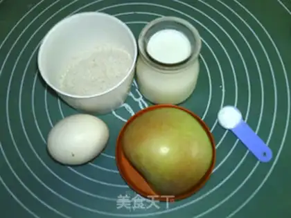 Make All yoghurt apple cake step 0