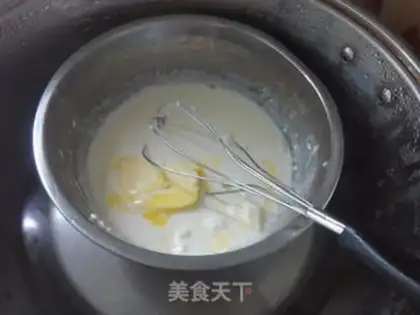 Make Twinberry cheesecake step 2
