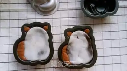 Make The raccoon ice-skin mooncake step 9