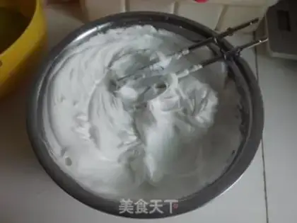 Make Spinach red bean cake step 5