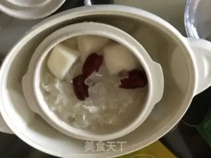 Make "Since ice-cream silver ear." step 3