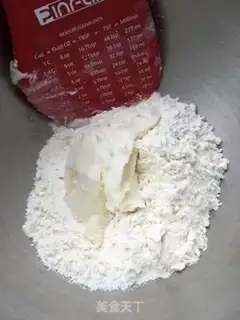Make Black sesame waffles step 2
