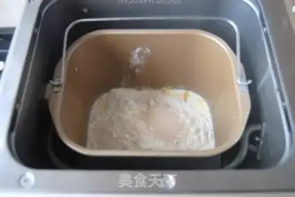 Make Sweet bean blueberry sauce bag step 0