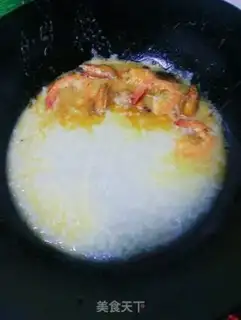 Make Shrimp congee step 3
