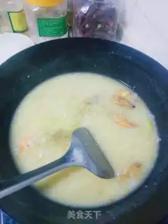 Make Shrimp congee step 5