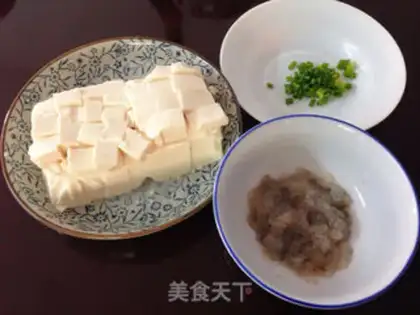 Make Shrimp tofu step 2
