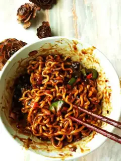 Make Improved version of the Korean noodles step 4