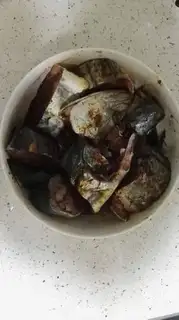 Make Red-burned mackerel step 2