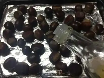 Make Baked chestnuts step 5