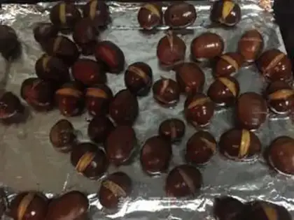 Make Baked chestnuts step 8
