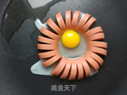 Make Breakfast sausage eggs step 4
