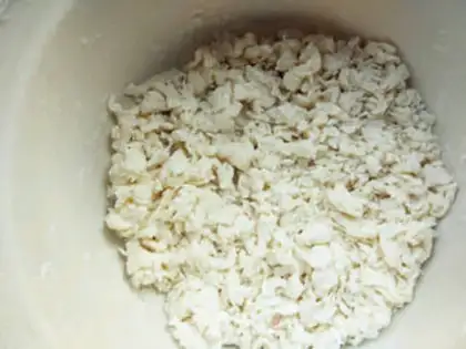 Make Spicy egg curd soup step 2