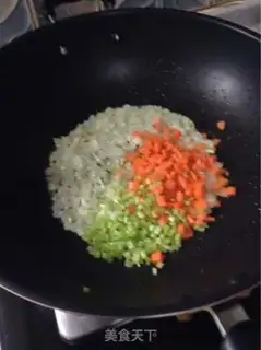 Make Japanese eel fried rice step 4