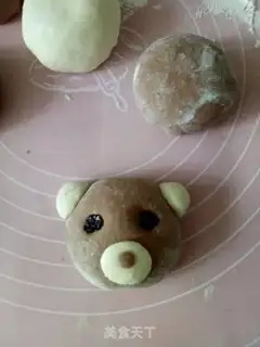 Make Little bear bean bag step 11