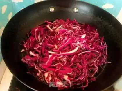 Make Blue thin mushrooms step 2
