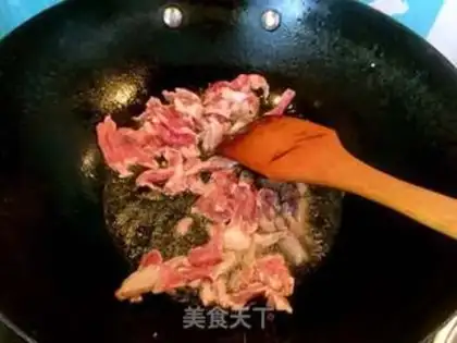 Make Blue thin mushrooms step 3